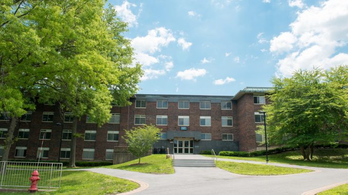 Minnewaska Hall is a suite-style residence hall on the SUNY New Paltz campus